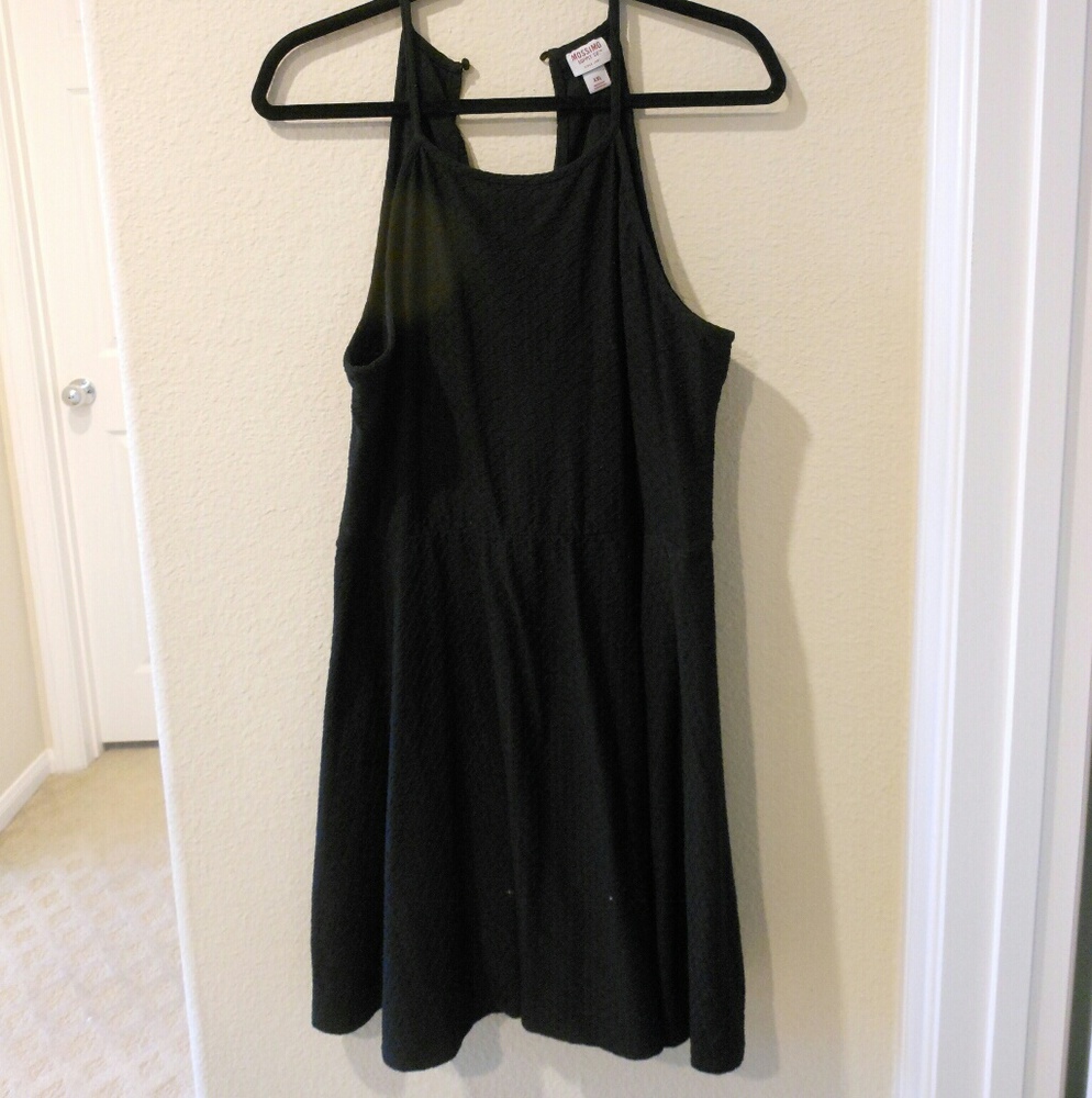Casual Black Dress